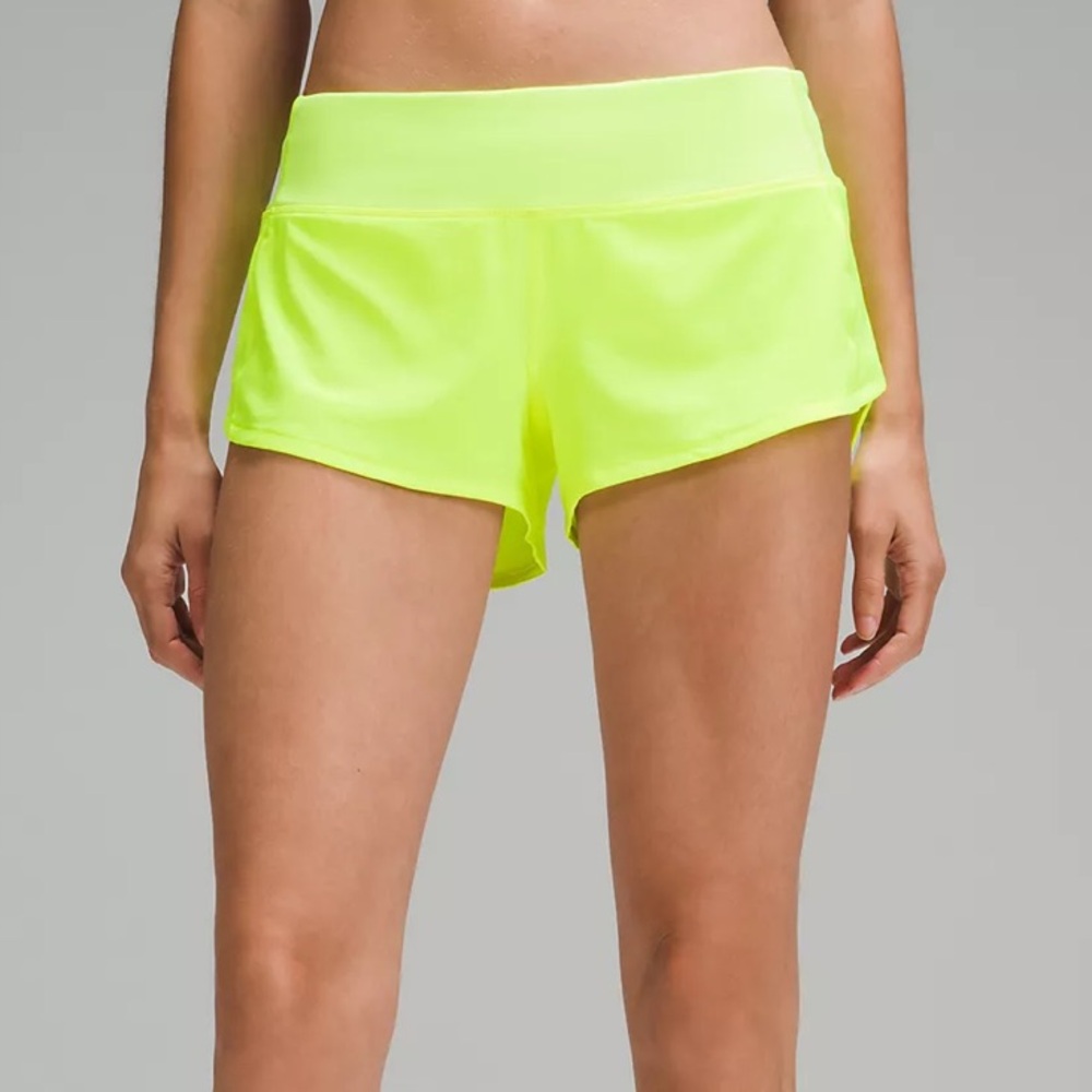 3 for $40 Lululemon Athletica Neon Yellow Athletic Shorts